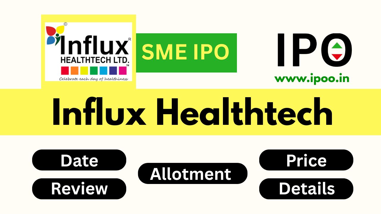 Influx Healthtech IPO Date, Review, Price, Allotment Details