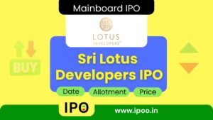 Sri Lotus Developers And Realty IPO